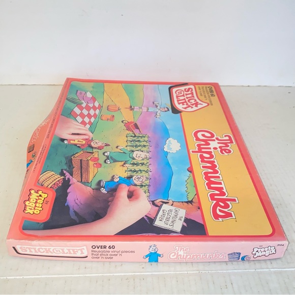 Vintage 1984 Presto Magix Stick n Lift The Chipmunks Complete - Picture 5 of 8